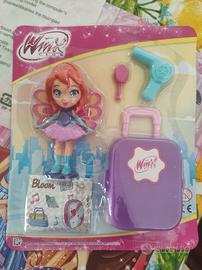 Winx club bambola mini figure Bloom fata