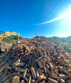 Legna di castagno da camino