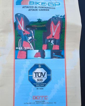 Seggiolino posteriore Bici