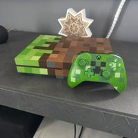 Xbox one S edizione minecraft