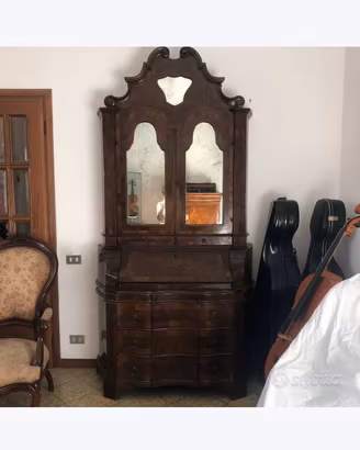 Armadio Trameau vintage stile barocchetto