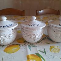 3 contenitori da cucina deruta