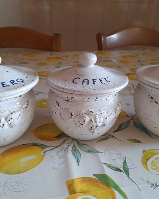 3 contenitori da cucina deruta