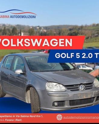 ✅️𝙉𝙚𝙬 𝙚𝙣𝙩𝙧𝙮   🚙WOLKSWAGEN golf 5 2.0tdi