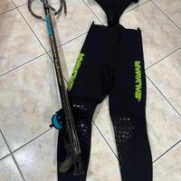 Arbalete salvimar 90 + muta salvimar tg S