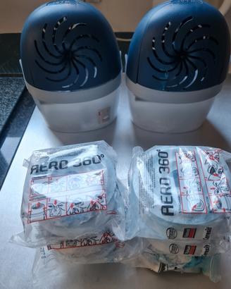 2 Kit assorbiumidità Ariasana Aero 360 con 6 tab