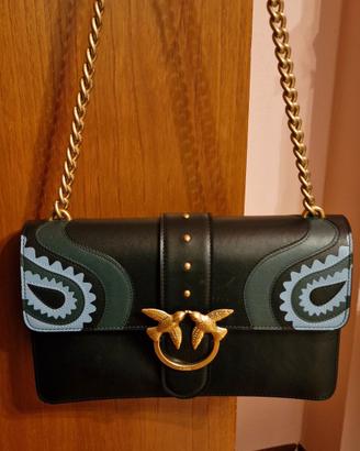Pinko Bag nera e azzurra 