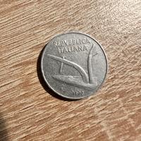 moneta 10 lire 1973 rarissima