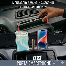 Porta smartphone per Fiat Panda ibrida 2025-26