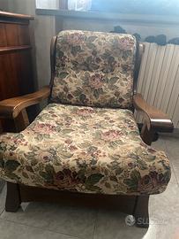 Poltrona in legno