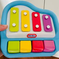 Piano Little Tikes e piramide di anelli Fisher P.