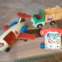 FISHER PRICE FUN JET TELEFONO CAMION HUSKY HELPER