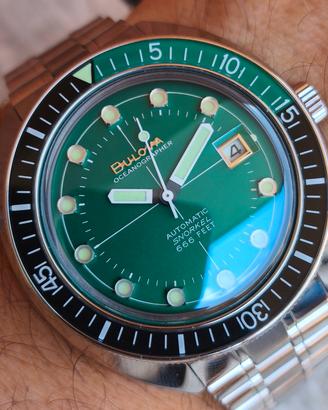 Bulova Snorkel Ref. 96B322 Green Automatic 