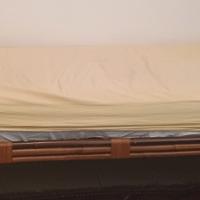 struttura letto singolo vintage  bambú 