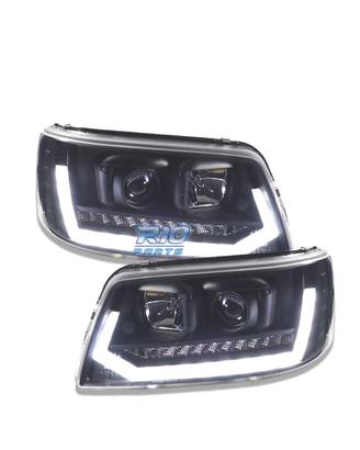 FARI VOLKSWAGEN VW T5 03-09 NUOVO LOOK FRECCIA LED