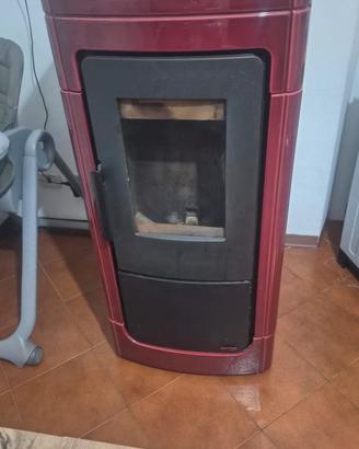 stufa idro pellet 25kw extraflame 