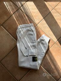 Pantaloni Stone Island Bianchi - Taglia S Uomo