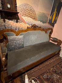 Divano e poltrona stile impero