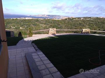 Panoramica villa sulla costa smeralda