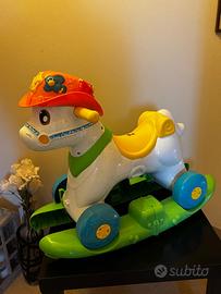 Cavallino cavalcabile bambino chicco