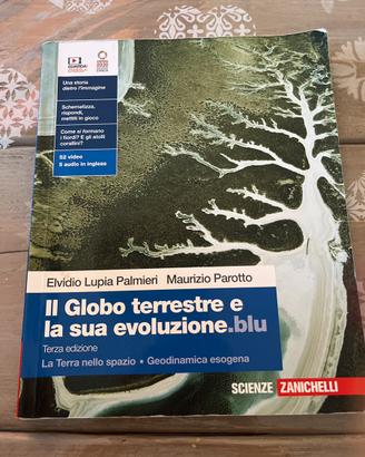 globo terrestre e la sia evoluzione.  Blu