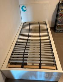 Letto singolo MALM Ikea -Doghe LONSET - 2 Cassetti