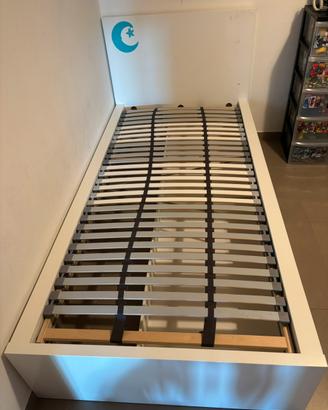 Letto singolo MALM Ikea -Doghe LONSET - 2 Cassetti
