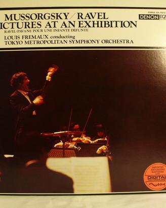 LP Mussorgsky Pictures At An Exhibition Denon