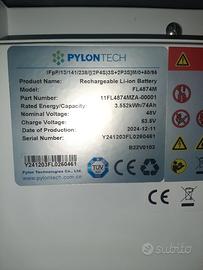 batteria per accumulo impianto fotovoltaico 