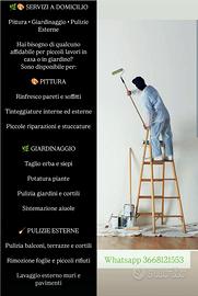 Pittura, Giardinaggio
