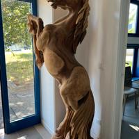 Cavalli spettacolari in legno pezzi unici n.2