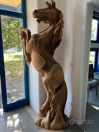 Cavalli spettacolari in legno pezzi unici n.2