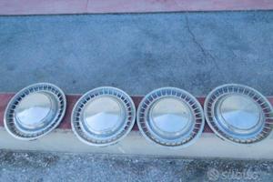 4 Coppe ruota - borchie cromate DODGE DART