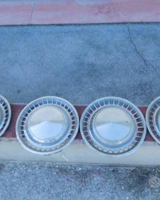 4 Coppe ruota - borchie cromate DODGE DART