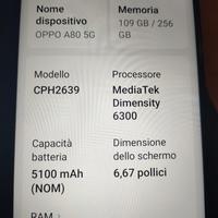 Cellulare Oppo A80 nuovo