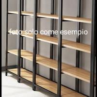 Scaffale stile Industrial