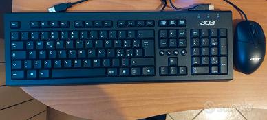 Tastiera e mouse originali Acer