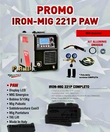 Saldatrice a filo Stel Iron Mig 221P