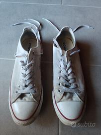 Scarpe Converse All Star basse bianche 42.5 EU / 9