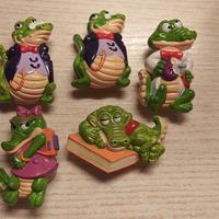 Collezione Coccodritti Kinder Ferrero 1992.