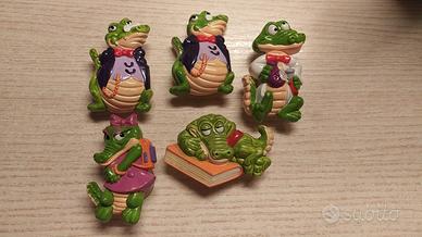 Collezione Coccodritti Kinder Ferrero 1992.