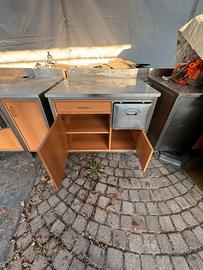 Mobili inox legno bar e ristorante