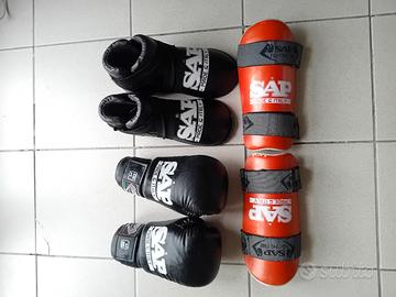 KICK BOXING attrezzatura completa