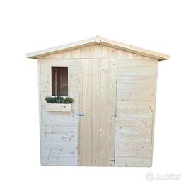 Casetta in legno mis 202 x 154 cm