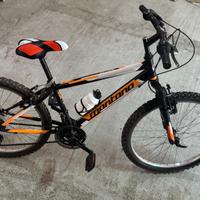 bicicletta moutain bike marca montana 24 pollici