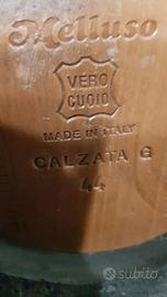 mocassini in pelle e cuoio marca Melluso.