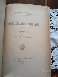 Libro di Diritto Penale - Stoppato 1896