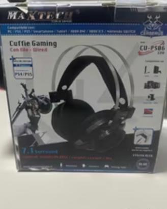 Cuffie caming con filo PS4/PS5