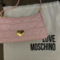 Borsa rosa Love Moschino