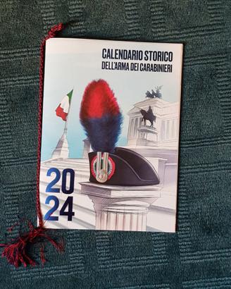 Calendario ed Agenda 2024 dei Carabinieri